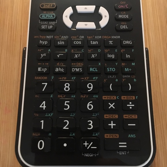 Sharp Advanced D A L EL-531XG Calculator - Picture 3 of 7